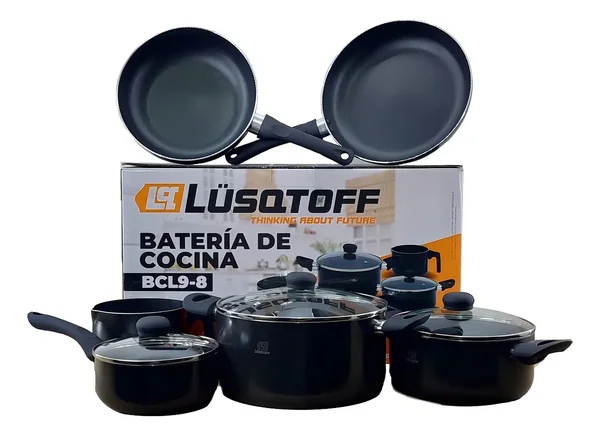 Bateria de Cocina Lusqtoff BCL9-8 (9 piezas)