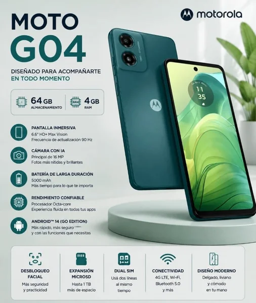 Motorola Moto G04 4GB/64GB